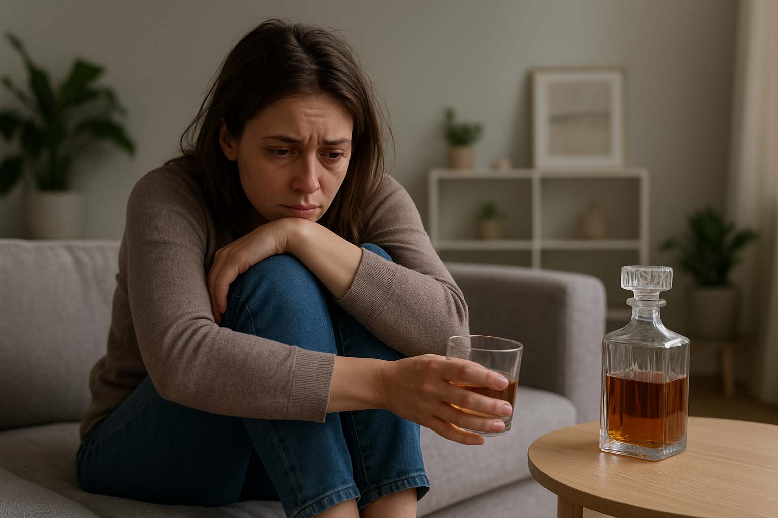 O impacto do alcoolismo não é exclusivo a homens.